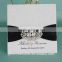 2015 Hot Sale Luxury Lace Pearl Wedding Invitation Models                        
                                                Quality Choice
