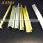 Extruded aluminium profile factory 6063 T5 brushed finish aluminum extrusion profile for frame