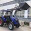 Сельскохозяйственный трактор Mini Farm Tractor Agricultural MAP50 4WD с фронтальным погрузчиком, китайский колесный трактор с коробкой передач