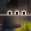 Outdoor LED Porch Wall Lamps Waterproof Aluminum Nordic Porch Square Balcony Aisle Garden LED Wall Sconces Light