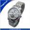 Classic Men's Black Leather Dial Skeleton Mechanical Sport Army Wrist Watch