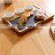 Hot Sale High Quality Organic Natural Kitchen Square Shape Charcuterie Bamboo Cheese Board
