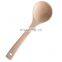 Japanese-style large beech unpainted wooden spoon household restaurant spoon wooden kitchen tool