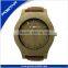 Top quality 5 ATM waterproof best handcraht Xmas gift wood watch