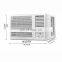 Manufacturer Supplier Inverter Type 6000Btu To 24000Btu Air Conditioning Window