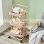 3 Tier Rolling Storage Utility Cart Kitchen Trolley Storage Rack Shelves Organizer Rack storage for kitchen