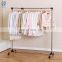 High quality telescopic single pole clothes hanger stand