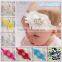 Latest Cute Crystal Pearl Baby Girl Crown cotton Headband Newborn Infant Tiara Glitter Crown Princess Headband MY-AA0002