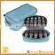 Small 10 Bottles Soft Essential Oil Carrying Case, Blue Nylon Essential Oil Carry Bag,custom Blue Essential Oil Case