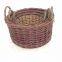 Custom Good Quality Handwoven Willow Storage Weave Wicker Picnic Basket