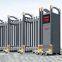 Electric intelligent sliding door factory courtyard translation linear door automatic aluminum alloy factory gate electric telescopic door