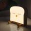 LED charging sensor bedside lamp single and double sides toast night lamp