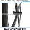 700C four spokes clincher carbon wheelset 46mm profile of 23mm width for road bicycle or fix gear cycling