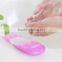 Portable paper soap