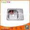 2016 best selling single bowl eletro plating stainless steel sinks HD6350A