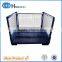 China collapsible mesh steel pallet box container