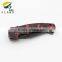 Skull pattern PP handle stainless steel mini pocket knives