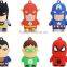 2016 hot selling gift for kids cute design cartoon character usb flash drive