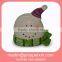 Christmas ceramic snowman napkin holder chain