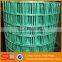 (Factory direct) high quality galvanized and green pvc coated 4x4 welded wire mesh fence