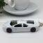 Lamborghini Car Windproof Lighter With Flashing Light Lamp and Key Chain Ring