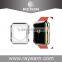 2015 new transparent soft TPU case for apple smart watch