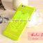 Cartoon Mickey Mouse Pattern Transparent Soft TPU Material Back Cover with Kickstand for Samsung S6 S6edge