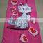 high quality cotton beach towel/reactive printed beach towels AZO free
