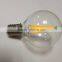ETL CE E17 LED FILAMENT BULB LED GLOBE ROUND LIGHT G50 4W 2W FOR USA JAPAN