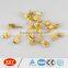 hot sale wholesale low price gold normal puller metal zipper slider