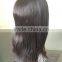  express wholesale factory direct price 1B# 14" 100% Brazilian human hair Silk forehead full hand tied wig