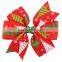 Deshine Wholesale Ribbon Christmas Butterfly Hair Banana Clip ZX1040