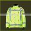 100% polyester nylon reflective winter clothes