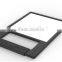 plastic frame square hand held single side glass mirror