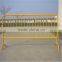 Hot dipped galvanized pedestrian safety traffic crowd control portable bicycle barricades