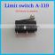 Industrial FDM prusa i3 3D printer machine accessories High quality mini micro switch limit switch KW11-2 3 feet Shank