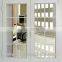 double opening casement window with grille