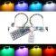 Car angel eyes headlamps 40mm-160mm rgb halo rgb halo ring