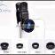 Wholesale mobile phone camera lens 4 in 1 fish eye lens, Macro,wide angle,CPL