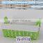 set of 3 hot sale practical modern bread basket with metal handle