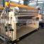 Single facer corrugated cardboard production line pack machine