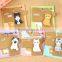animal shape memo pads for global market