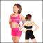 C2419 girls dance bra top wholesale halter kids ballet dance tops