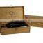 hot sell unfinished handmade wood wine box