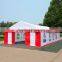 Red color big wedding tent used in outdoor for party wedding and event tent