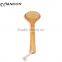 Clean body natural wooden handle back body brush