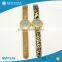 New arrival western brand diamond case women luxury leather watch
