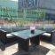 L SHAPED RATTAN OUTDOOR FURNITURE