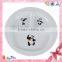 New product high quality toxic free printing melamine easter dinner plate