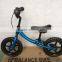 2016 12" blue balance bike bicicleta kids walking push bike balance bikes for children (PW-T12306)